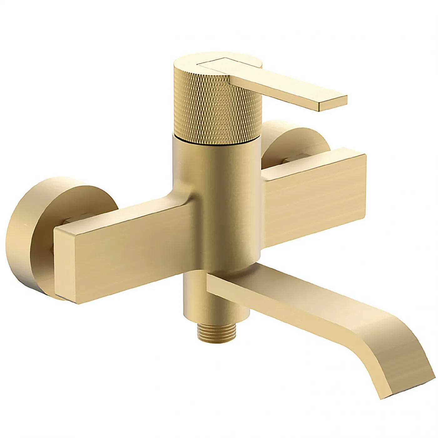 Μπαταρία λουτρού αναμικτική BRUSHED GOLD PVD HERMES INTERFLEX