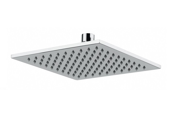 Κώδωνας ντούζ τετράγωνος χρωμέ 20Χ20cm ορειχάλκινος