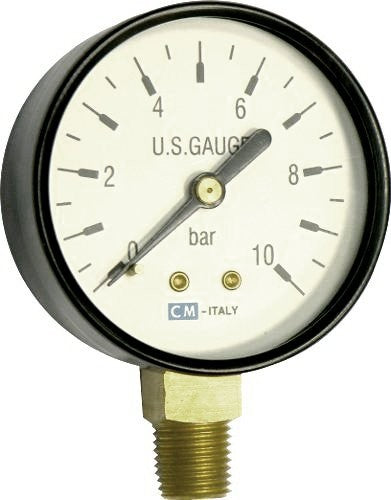 Μανόμετρο Κάθετο 1/4''