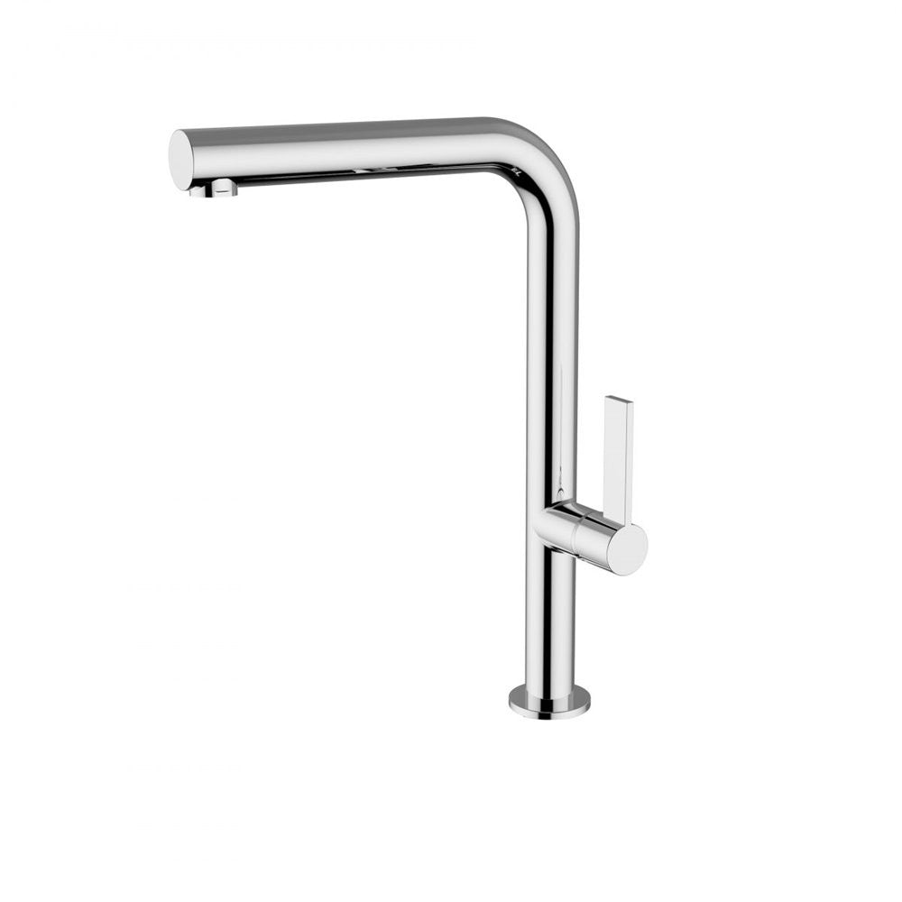 Μπαταρία νεροχύτου αναμεικτική με περιστρεφόμενο ρουξούνι Φ30 Ottone Meloda 17817 Χρωμέ