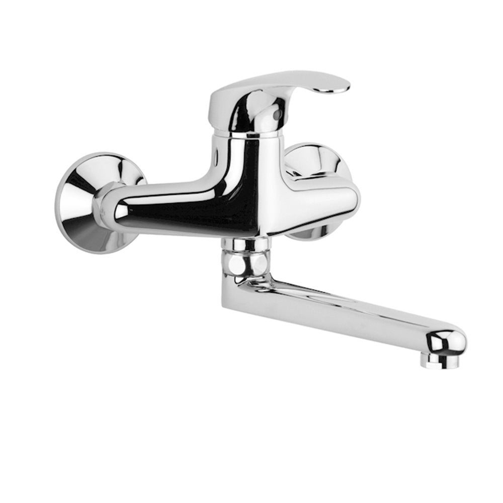 Μπαταρία Νεροχύτη Τοίχου Ottone Meloda Olympia OM36906