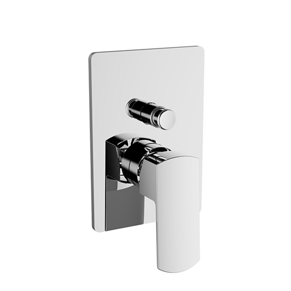 Ροζέτα και λαβή εντοιχισμού με οπή για διανεμητή χρωμέ Ottone Meloda Swing SW050E