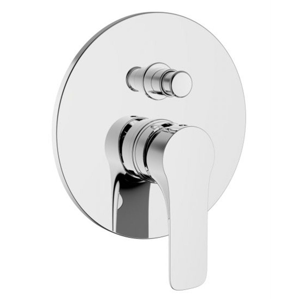 Μπαταρία μπάνιου εντοιχισμού αναμεικτική με οπή για διανεμητή 21mm Ottone Meloda Vera 2V05E Χρωμέ