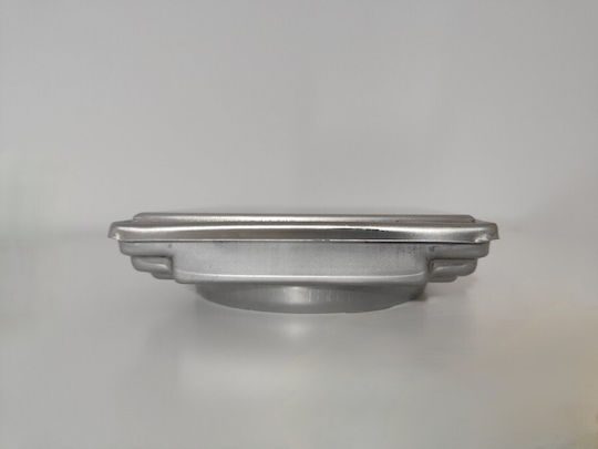 Σχαράκι δαπέδου INOX Επιγεμιζόμενο 12cm Χ 12cm Έξοδος Φ100 Διπλής όψης LOWE