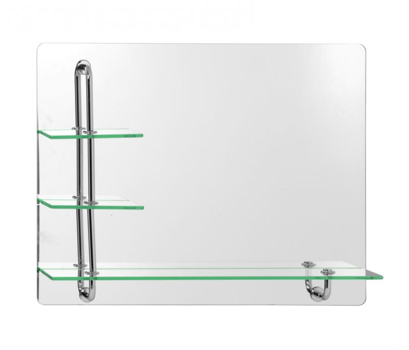 Fourlanos.gr |Flora Καθρεφτης 80Χ100 Με Εταζερα