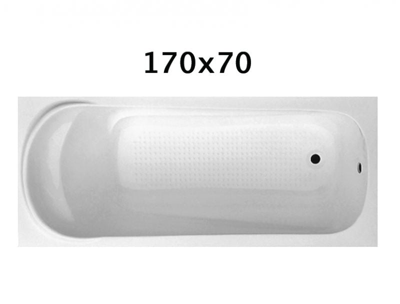 Fourlanos.gr |Common 170Χ70 Λουτηρας Ακρυλικος Με Βαση