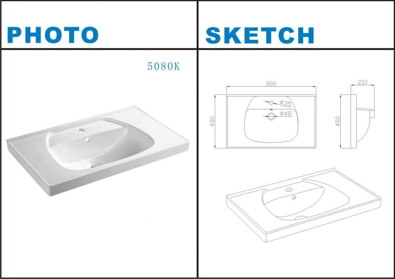 Fourlanos.gr |Anesi Up - Νιπτηρας Πορσελανης 80*48*2.1_