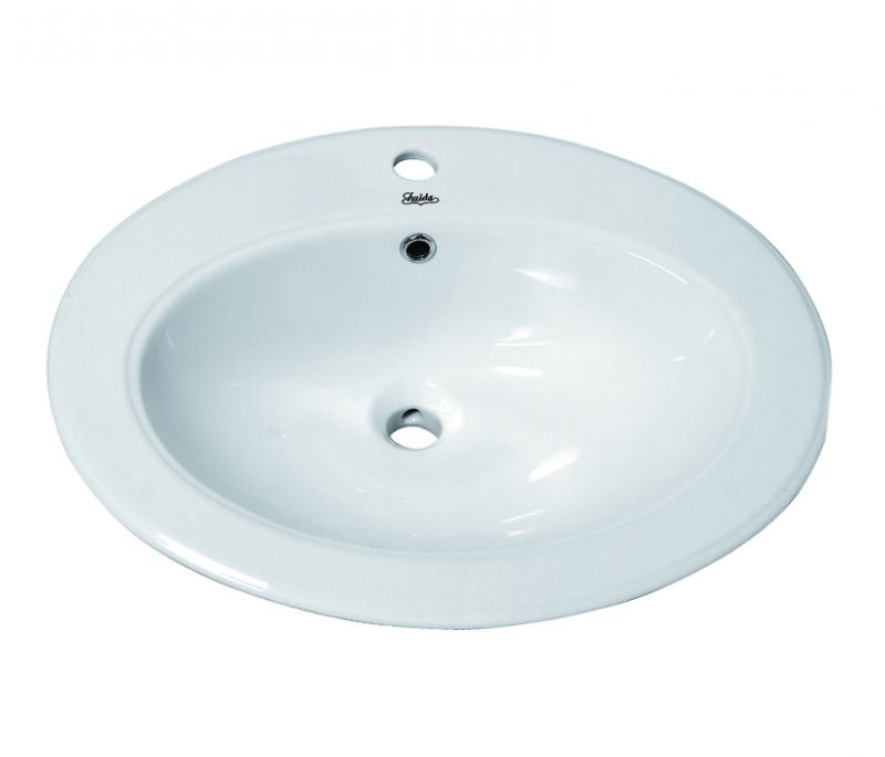 Fourlanos.gr |Ascot - Hd16 Νιπτηρας Ενθετος 61Χ50 Huida