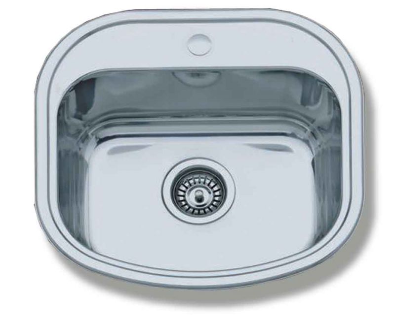 Fourlanos.gr |Koketa Finox 304 Νεροχυτησ1 Γουρνα 49*47*19*0.6 Mm_