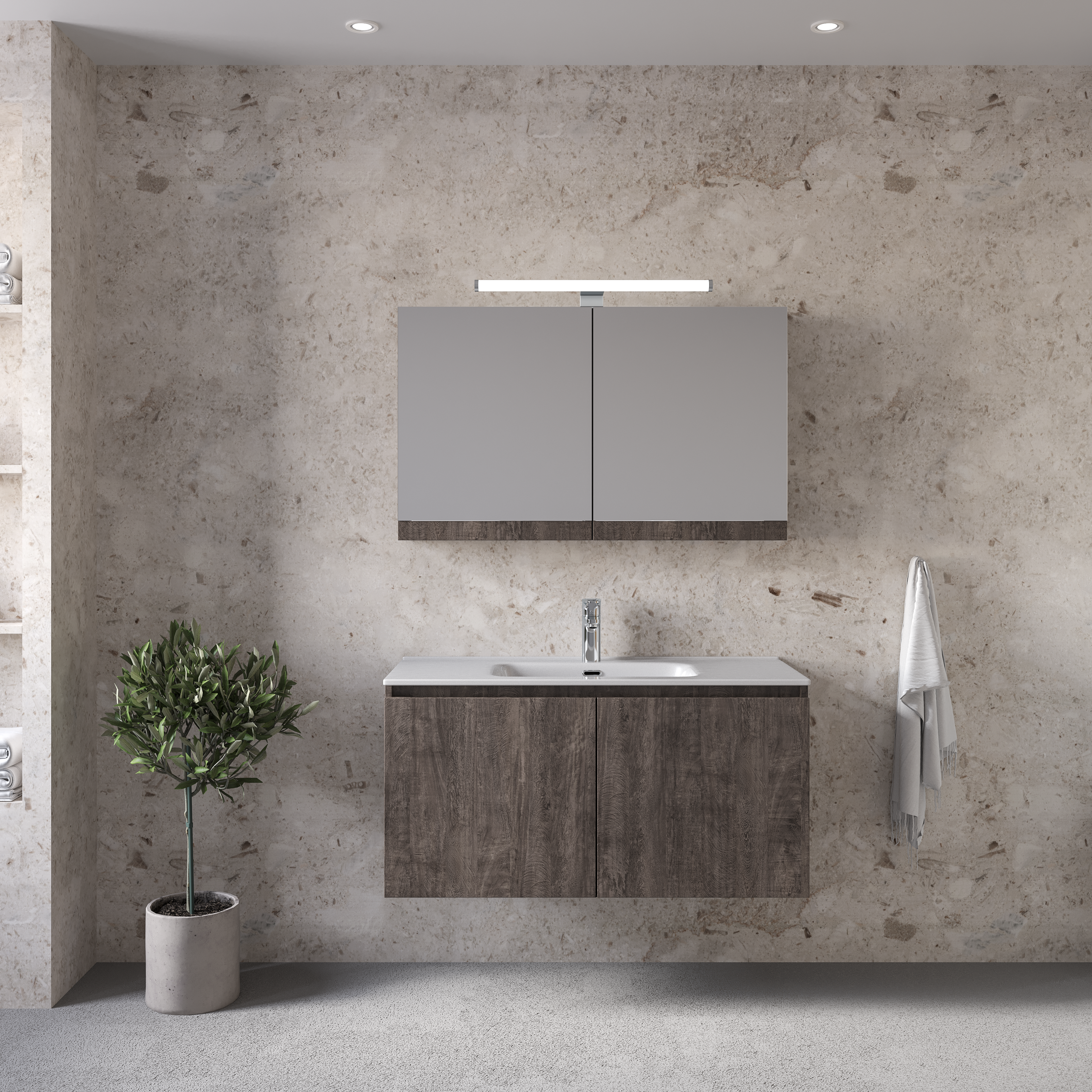 Royal Bath Madrid 100 Grey 5MD100AGR