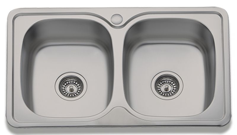 Fourlanos.gr |Micro-Due Satine Νεροχυτης Ιι 78Χ43Cm St/St