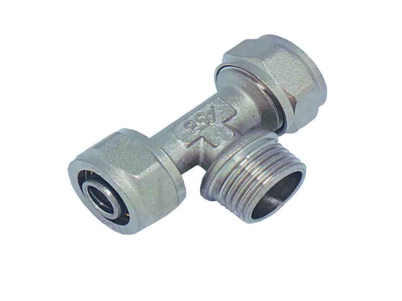 Fourlanos.gr |Brass Ταφ Αρσενικο Τ16X16X1/2Μ Pex