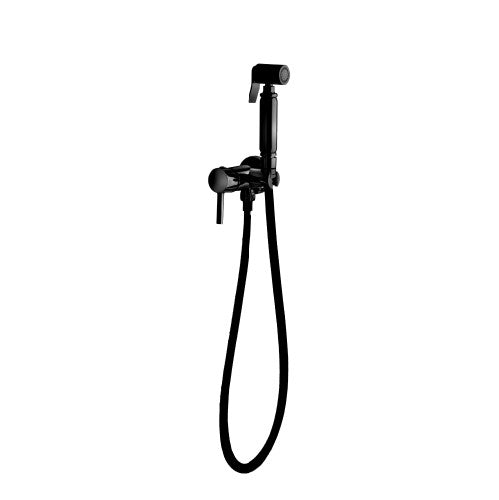 3374N Kit Shuttof Με Τηλεφωνο & Σπιραλ Στρογγυλο Black Mat