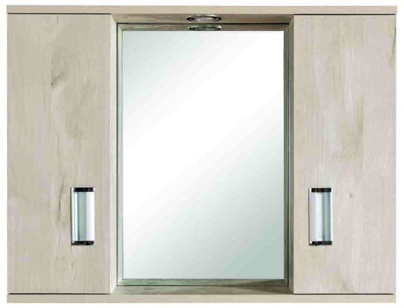 Fourlanos.gr |Fino Ii - Ερμαριο Pvc 72*55*13.5 Με Ενα Φως Beige