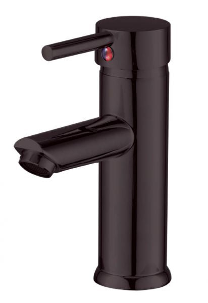 Fourlanos.gr |Rota- Μπαταρια Νιπτηρος Μαυρη Ματ Με Κλικ Μαυρη