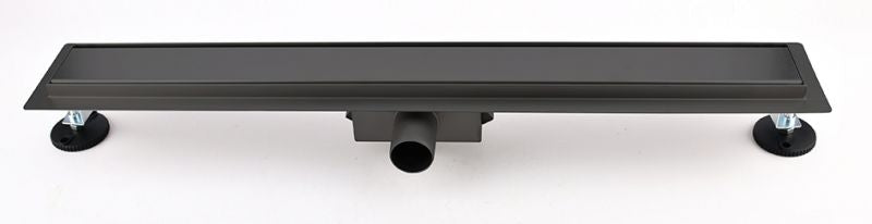 Fourlanos.gr |Scareto - Καναλι Doppio Μαυρο Σχαρωτο St St304 60Cm Φ40/50