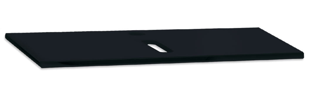 Fourlanos.gr |Fonte - Γυαλι Παγκου 91.5*46.5 Black_