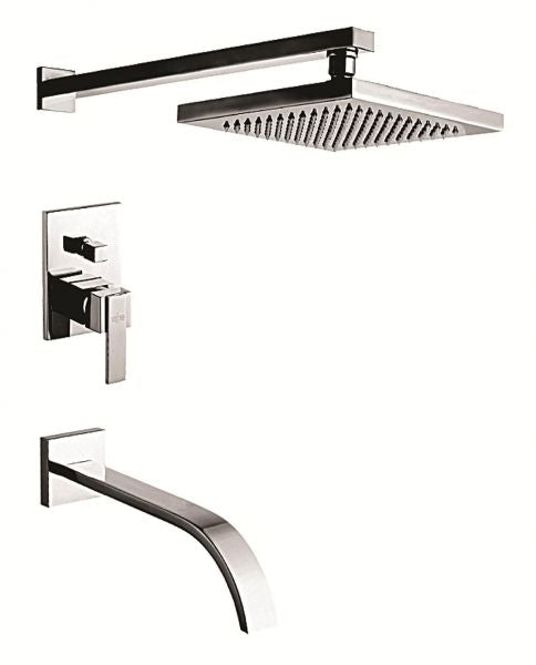 Fourlanos.gr |Μπαταρια Εντοιχισμου 2 Ροων Με Ντους & Κατω Ροη_