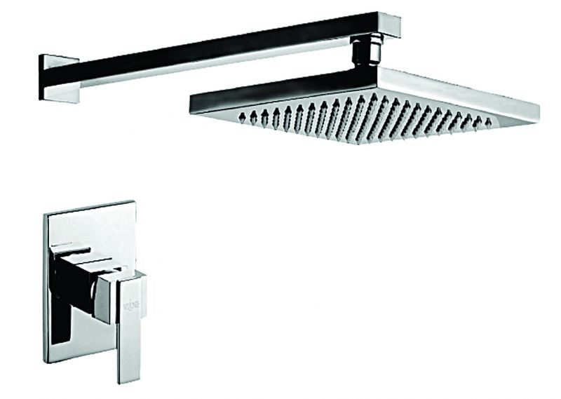 Fourlanos.gr |Μπαταρια Εντοιχισμου 1 Ροης Με Ντους Καμπυλη_