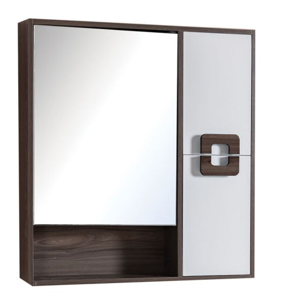 Fourlanos.gr |Hotel - Καθρεπτης Pvc 80X13X80H Cm - Wenge White_