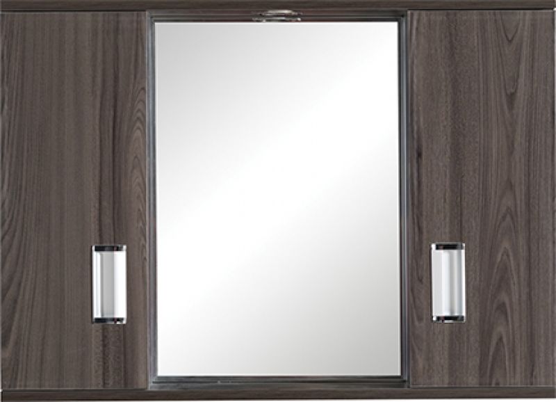 Fourlanos.gr |Fino Ii - Ερμαριο Pvc 72*55*13.5 Με Ενα Φως Wenge_