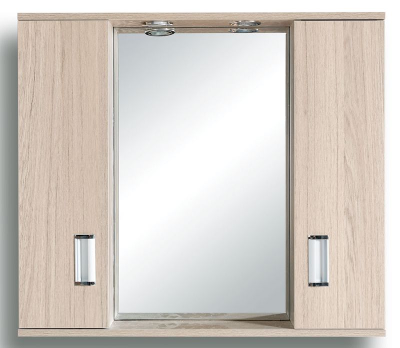 Fourlanos.gr |Fino Ii - Ερμαριο Pvc 72*68*13.5 Με Δυο Φωτα Zebra