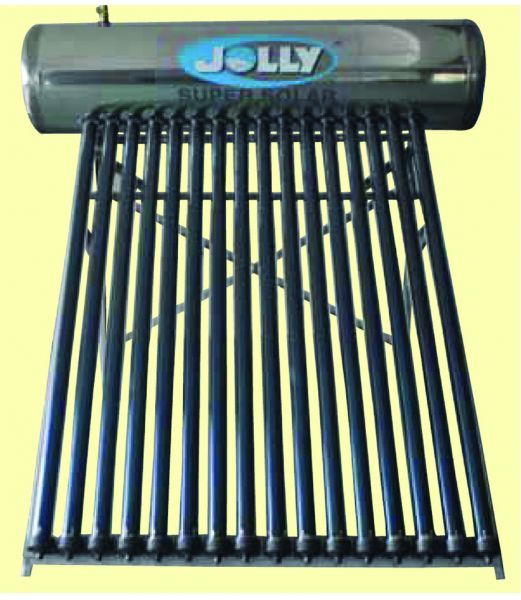 Fourlanos.gr |Ηλιακος Θερμ/Νας"Jolly"16 Σωλ.+Καζανι+Στηριξη (3 Τεμ-4 Δεμ)