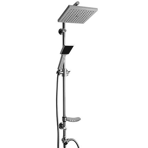 53231 Rain Plus Krom Στηλη Ντους Με Τηλ & Σαπ/Θηκη