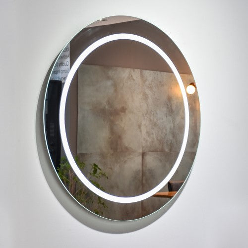 8000-1 Καθρεπτης Led Στρογγυλος Φωτισμός Εμπρός Φ80Cm