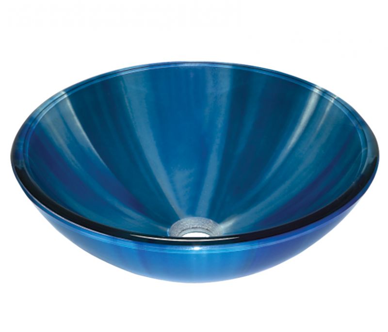 Fourlanos.gr |Dia Glass - Νιπτηρας 42*14.5 Blue Sky_