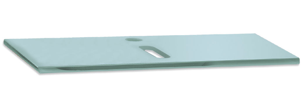 Fourlanos.gr |Fonte - Γυαλι Παγκου 91.5*46.5 Frosted White_