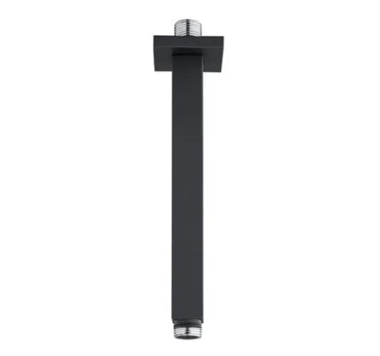 6667N Βραχιονας Τετραγωνος Καθετος Οροφης Black Matt