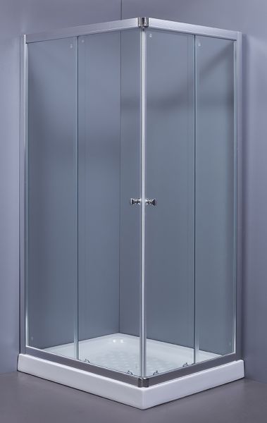 Fourlanos.gr |Paral - Καμπινα Σχετη Διαφανες 70*90*180 H_