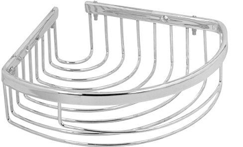 74001 Ραφιερα Ινοχ Μονη Γωνιακη Β.Τ. 20X20Cm