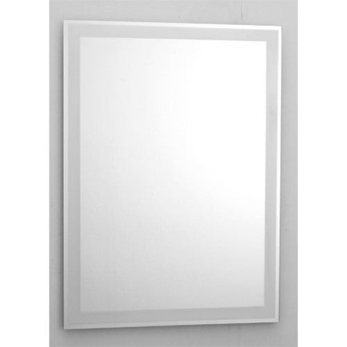 76007 Καθρεπτης Με Πλαισιο Αμμοβολης 55X75Cm