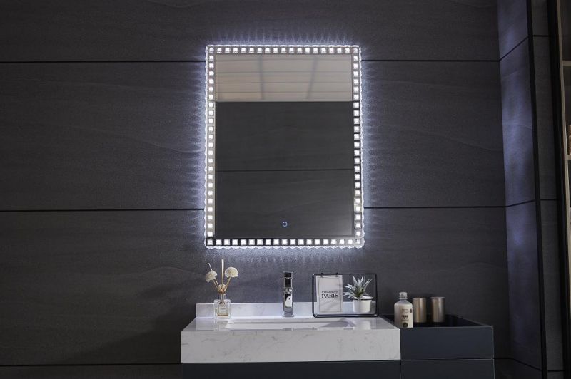Fourlanos.gr |Diamond Led - Καθρεπτης Led*Touch 60*80_