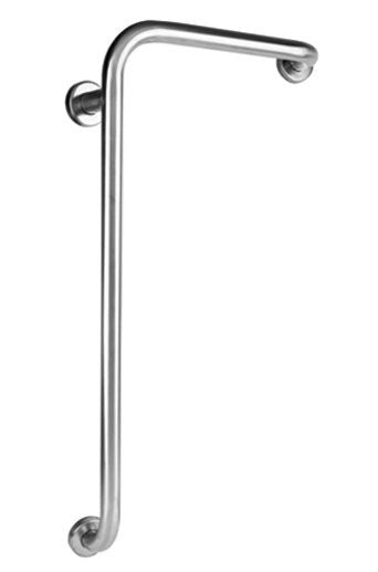 82010 AMEA Μπαρα Καθετη Γωνιακη Φ32Cm Inox Χρωμε