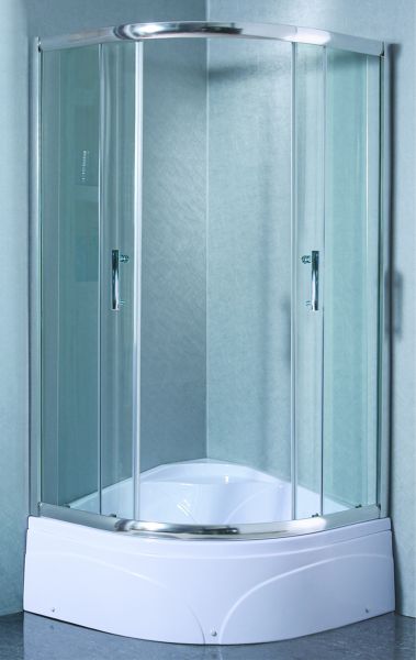 Fourlanos.gr |Metzo 100 - Καμπινα Με Ντουζιερα 100*100*200 Χρωμε_