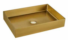 In 9812-G (Gold Brushed Pvd) 55X38X10