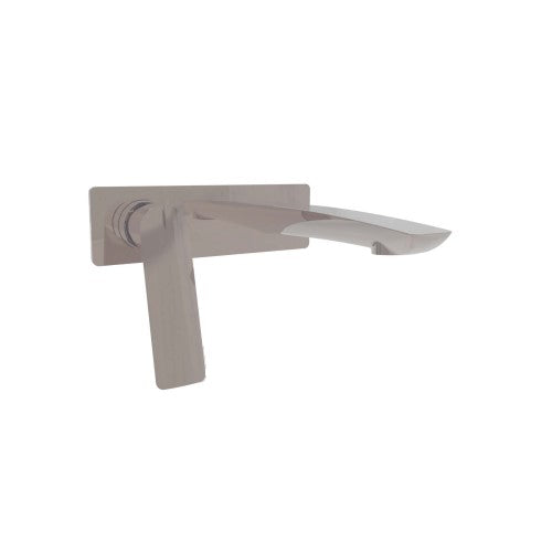 9918Rm Sleek Μπαταρια Νιπτηρα Εντοιχιζομενη Rhodium