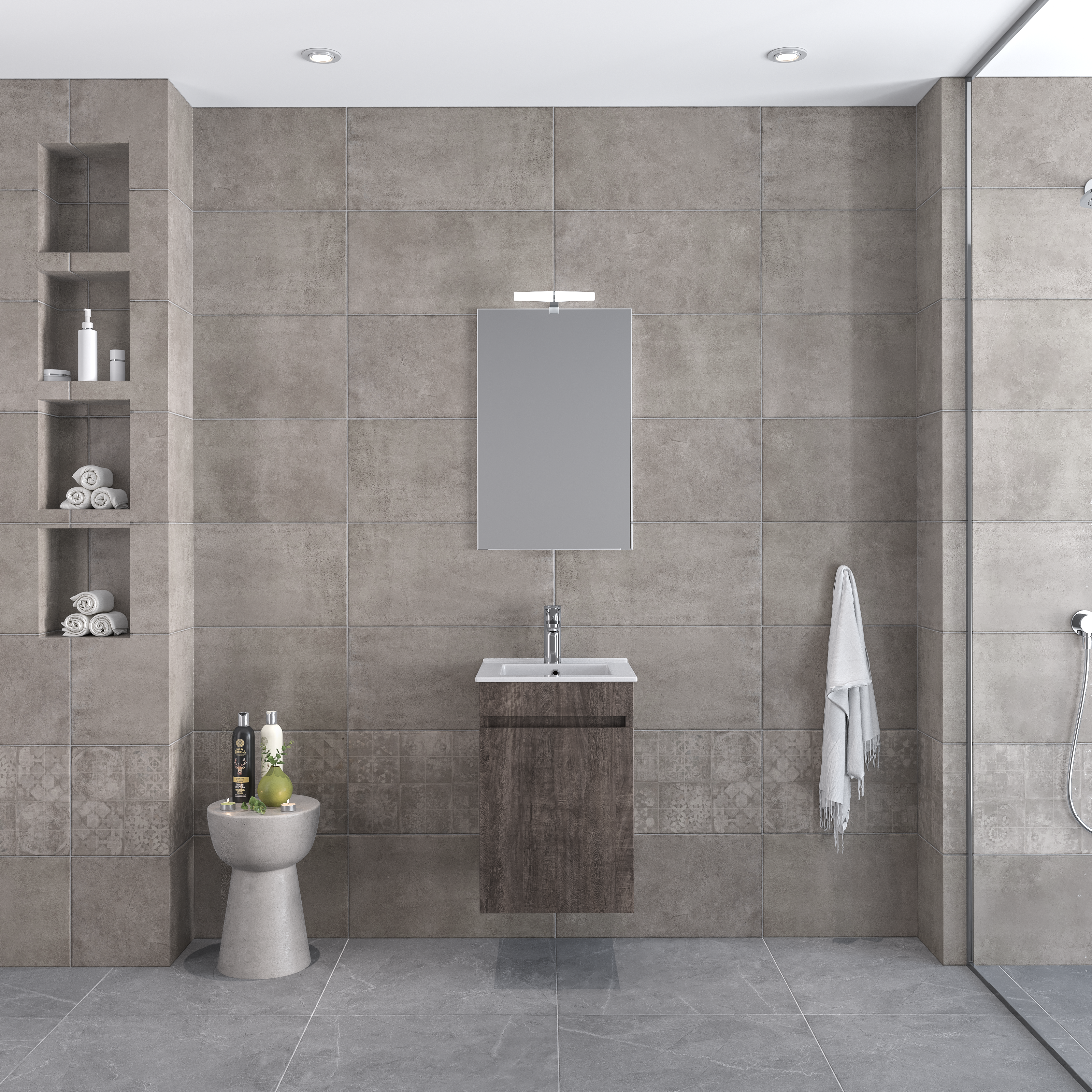 Royal Bath Valencia 41 Grey 6VL41CGR