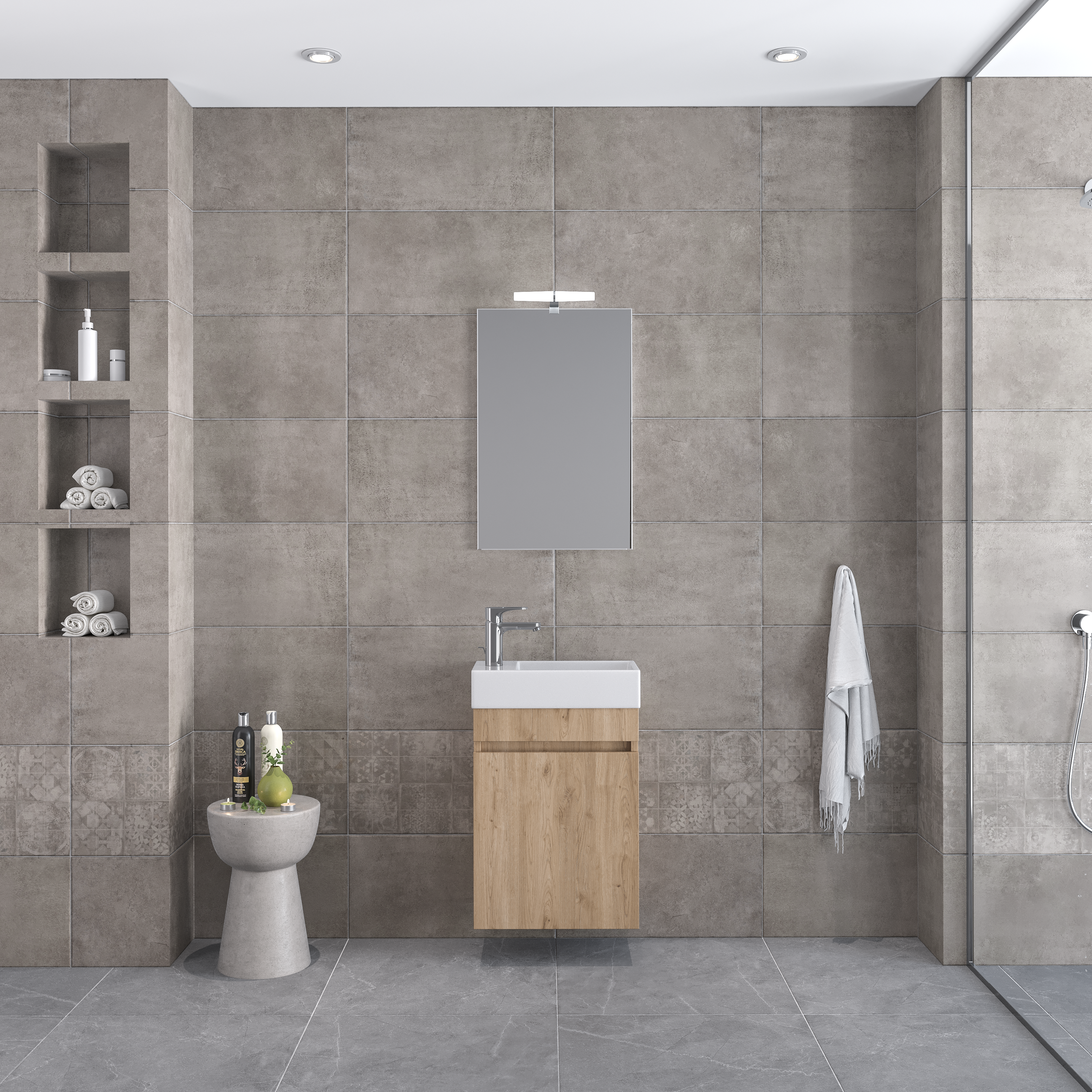 Royal Bath Valencia 45 Walnut 6VL45CWL