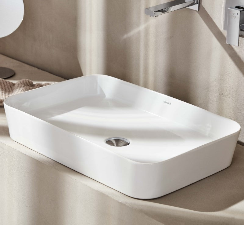 Lp060 Loop Νιπτηρας 40X60Cm Ελευθ. Τοποθετησης