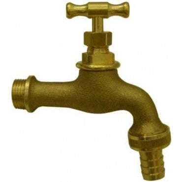 Κάνουλα Με Ρακόρ Ορειχαλκινη 1/2" Βαρεως Τυπου 03-4221