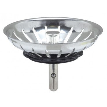 Σχαράκι Βαλβίδας Νεροχύτου Φ83 Με Πύρο Χρωμέ 02-2476