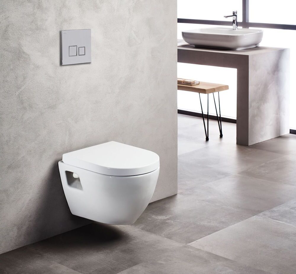 Razor Λεκανη Κρεμαστη Με Μπιντε (Tp325B) Χωρις Καλυμμα