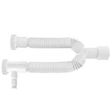 Σιφώνι Σπιράλ Διπλό Με Έξοδο Πλυντηρίου 02-4065