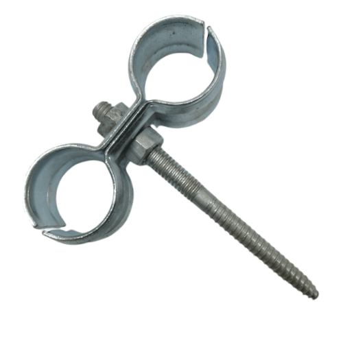 Στήριγμα Σιδηροσωλήνα Διπλό