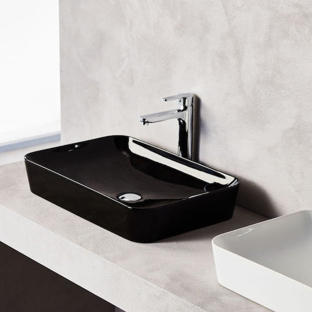 Ul060 Ultra Νιπτηρας 40X60Cm Black Shiny