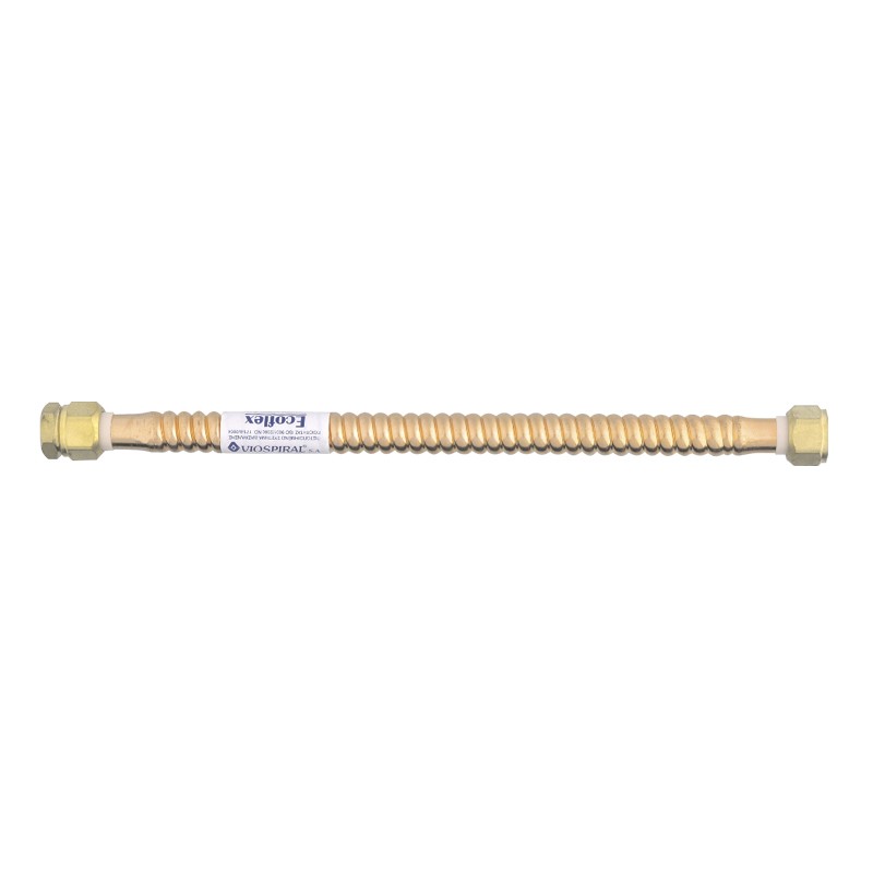VSP-ΠΑΡΟΧΗ ECOFLEX 3/4 Φ22 40cm ΧΑΛΚΙΝΗ